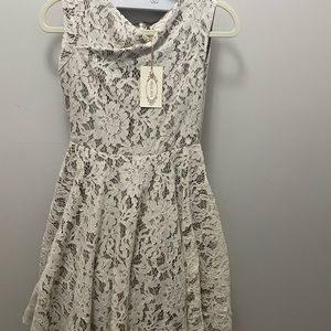 Joyfolie Mia Joy Hazel dress size 14 color turtle dove
